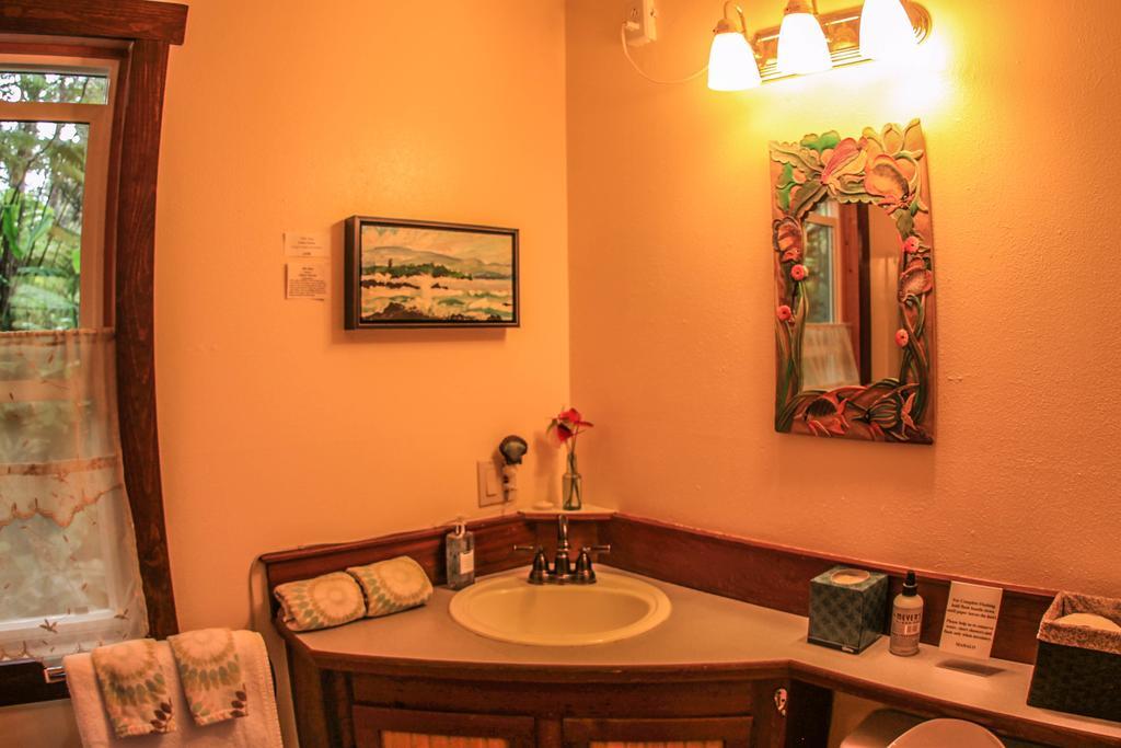 Ferny Hollow: Romantic Rainforest Cottage Volcano Ngoại thất bức ảnh